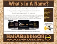 woodworking website designer