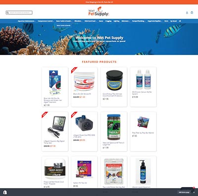 Shopify online store customization