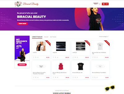 eCommerce WordPress website