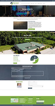 church website design company