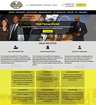 WordPress online store with side navigation