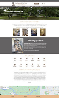 fine arts website redesign