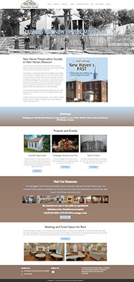 historical website designer