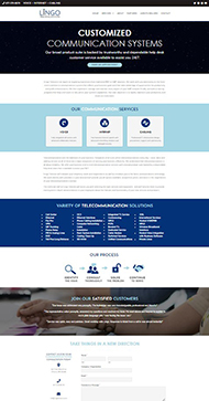 technology company website designer