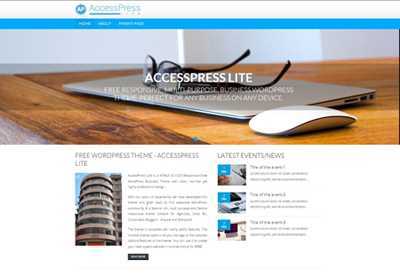 out-of-box WordPress theme